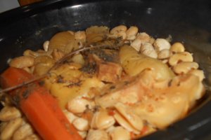 Fasole batuta la slow cooker Crock Pot