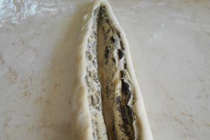 Desert cozonac spirala, cu mac