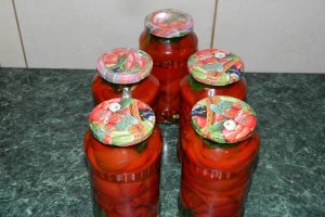 Gogosari in otet fara conservant
