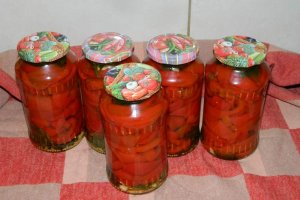 Gogosari in otet fara conservant