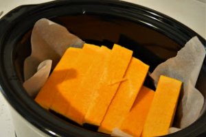 Dovleac copt cu scortisoara la slow cooker Crock Pot