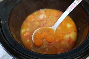 Supa crema de legume la slow cooker Crock Pot