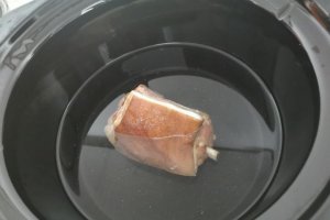Ciorba de fasole cu ciolan la slow cooker Crock Pot