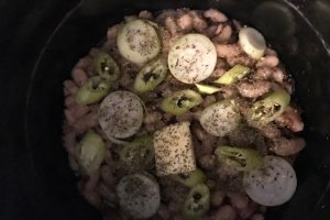 Fasole in stil grecesc preparat la slow cooker Crock Pot