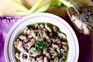 Fasole in stil grecesc preparat la slow cooker Crock Pot