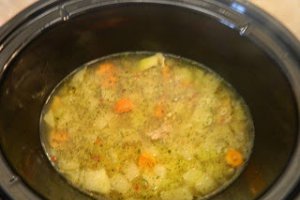 Ciorba de gulii la slow cooker Crock Pot