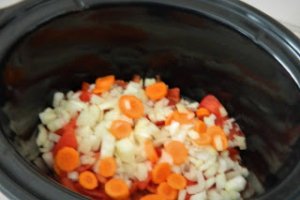Mancare de naut cu pui la slow cooker Crock Pot