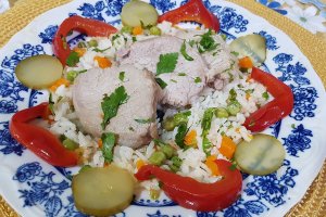 Cotlet de porc cu orez la slow cooker Crock Pot
