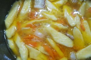 Supa de spanac cu sorici si smantana la slow cooker Crock Pot