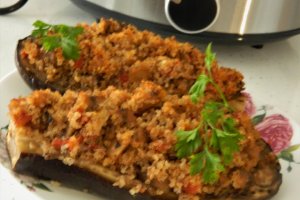 Vinete umplute cu quinoa la slow cooker Crock Pot