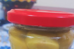 Salau in sos de rosii cu masline, praz si capere la slow cooker Crock Pot