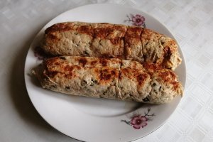 Rulada din pui, la tigaie
