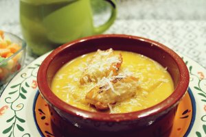 Supa crema din legume mexicane