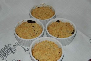 Desert crumble cu prune