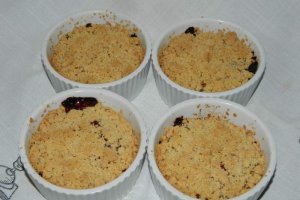 Desert crumble cu prune