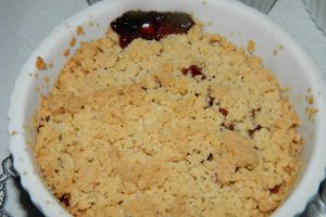 Desert crumble cu prune