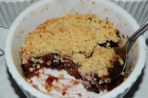 Desert crumble cu prune