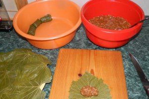 Sarmale in frunze de vita de vie