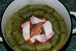 Sarmale in frunze de vita de vie