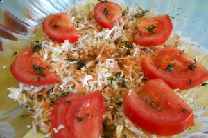 Salata de varza alba, cu vinegreta