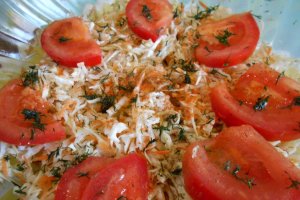 Salata de varza alba, cu vinegreta