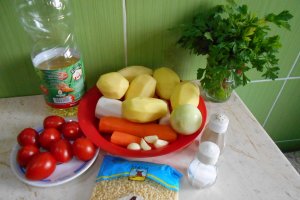 Supa de legume cu cus-cus
