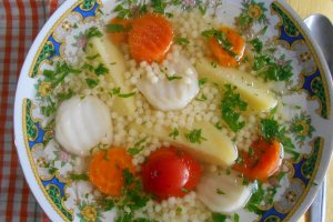 Supa de legume cu cus-cus