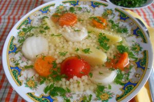 Supa de legume cu cus-cus
