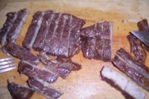 Salata cu portocale si carne de vita