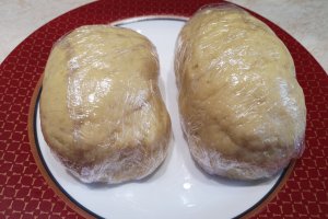 Desert prajitura cu mere si budinca