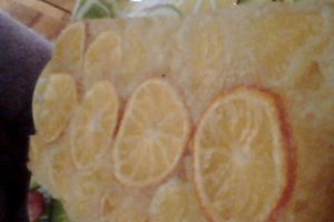 Desert prajitura cu portocale și mandarine