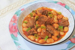 Iahnie de fasole alba Domus cu carne de porc la slow cooker Crock Pot