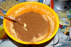 Desert prajitura cu gem de zmeura