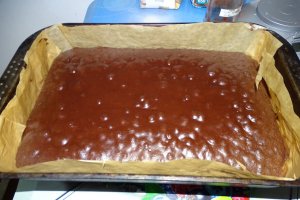 Desert prajitura cu gem de zmeura