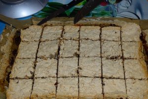 Desert prajitura cu gem de zmeura