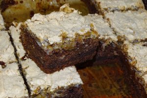 Desert prajitura cu gem de zmeura