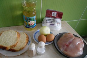 Chiftelute din piept de pui la cuptor, cu pilaf de orez