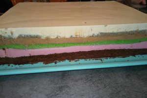 Desert tort cuburi de gheata
