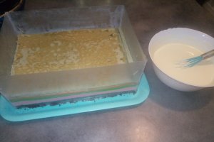 Desert tort cuburi de gheata