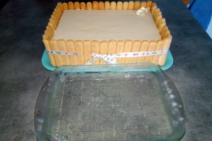 Desert tort cuburi de gheata