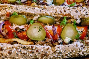 Hotdog crispy