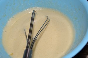 Desert prajitura cu foi de napolitana