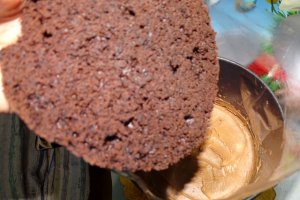 Desert tort cheesecake Tuxedo