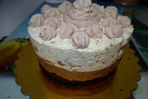 Desert tort cheesecake Tuxedo