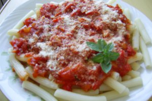 Rigatoni arrabiata