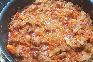 Duo de sarmale cu varza si carne