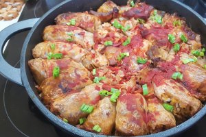Duo de sarmale cu varza si carne