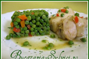 Pui cu legume de vara la ceaun