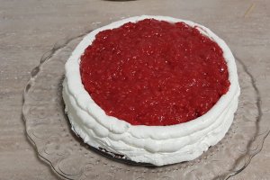 Desert tort Rocher, cu fructe