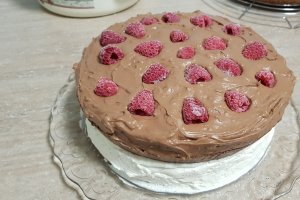 Desert tort Rocher, cu fructe